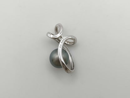 Pearl diameter approx. 11.0mm D0.08ct K18 5.1g Pendant top 