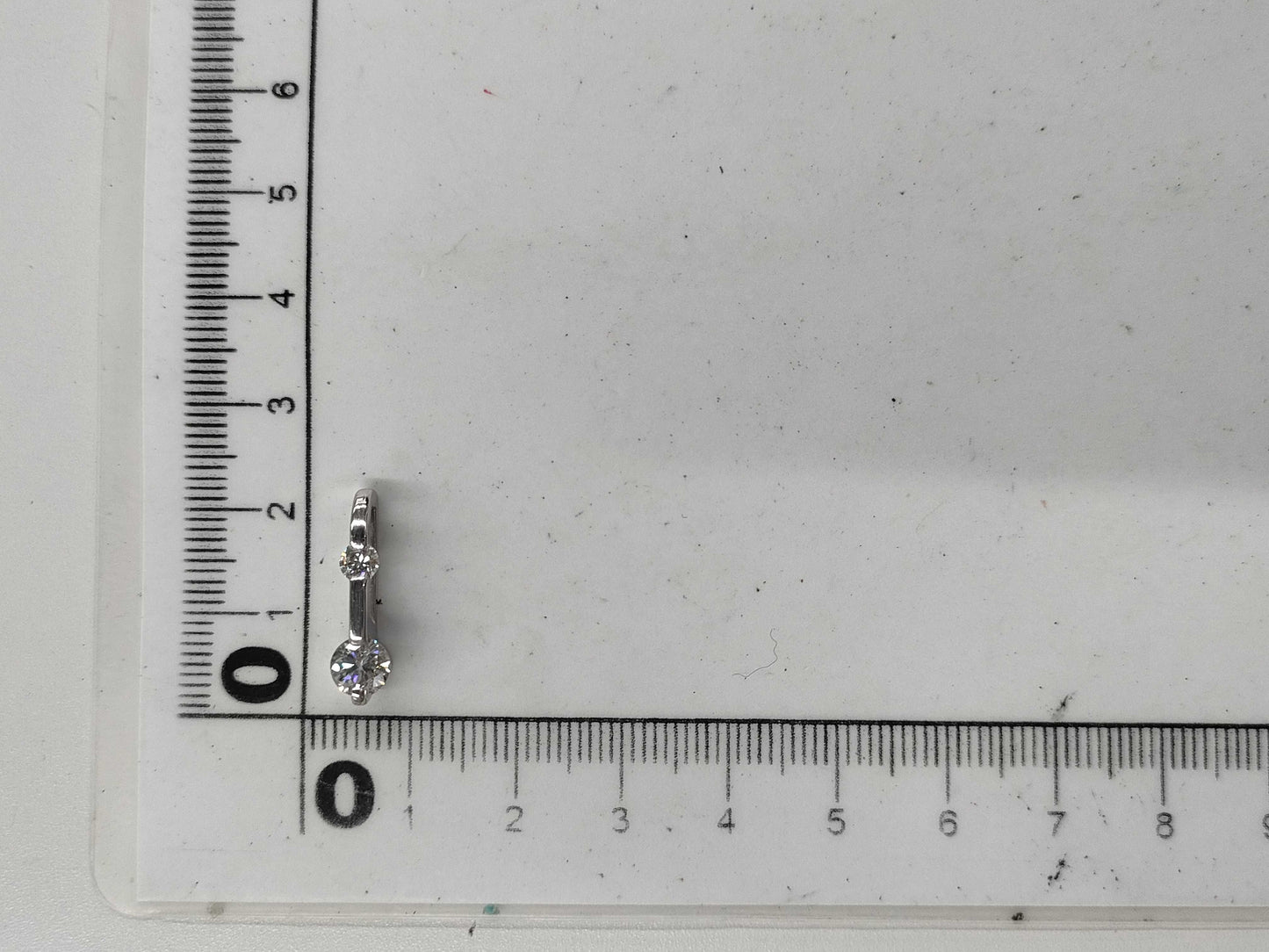 D0.560ct D0.15ct PT900 2.0g Pendant Top 