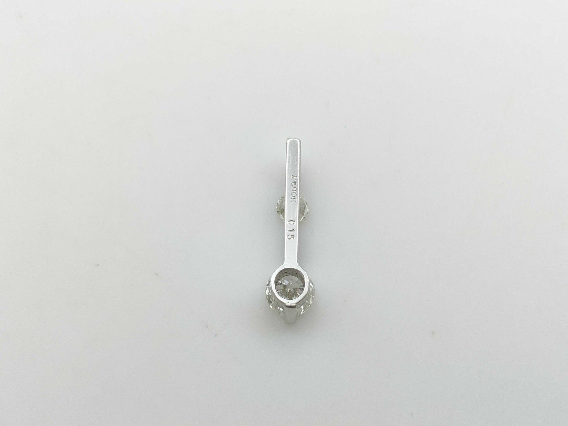 D0.560ct D0.15ct PT900 2.0g Pendant Top 