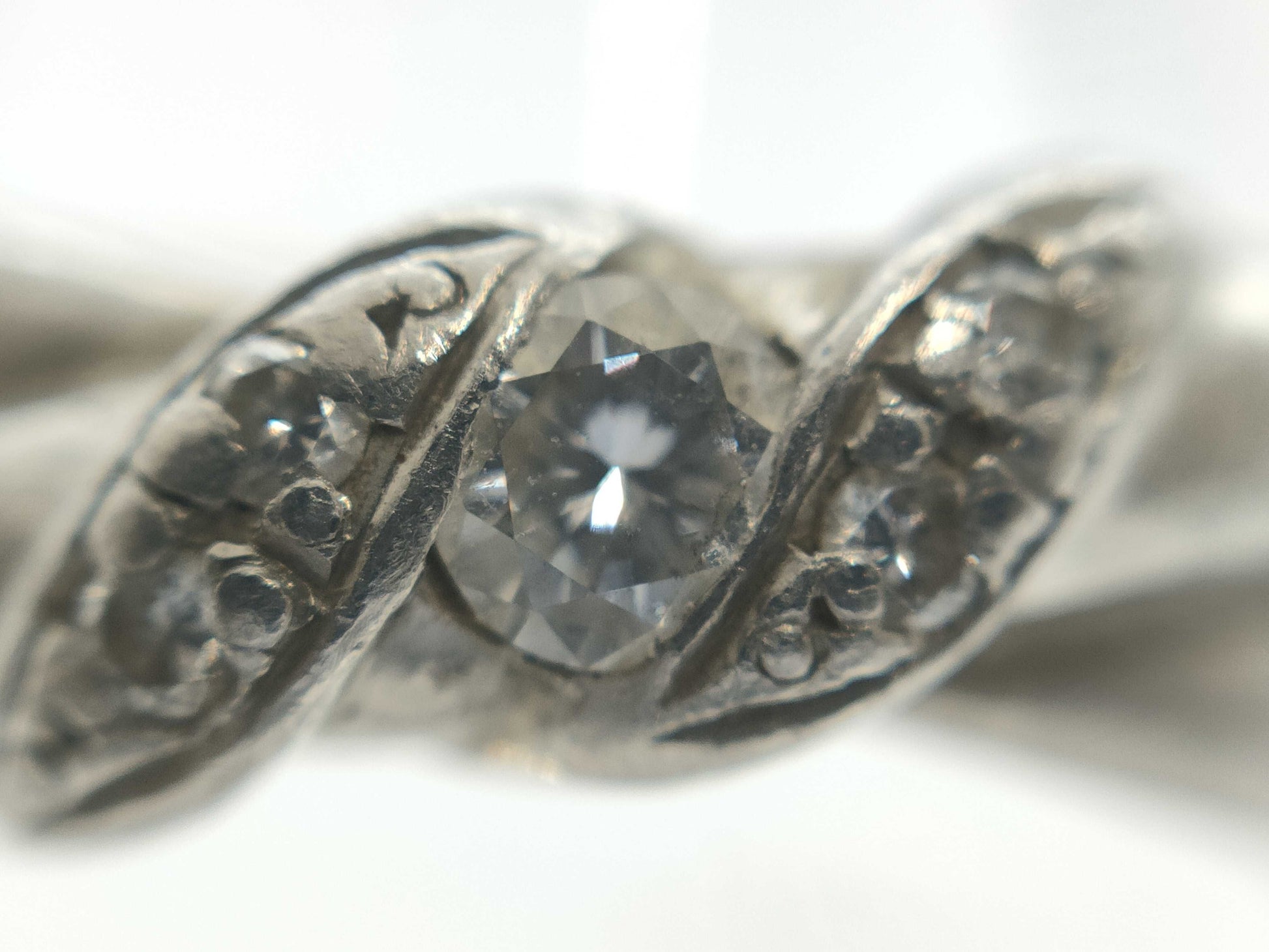 D0.10ct PT900 3.1g Ring 
