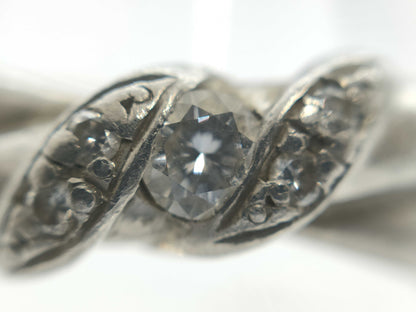D0.10ct PT900 3.1g Ring 