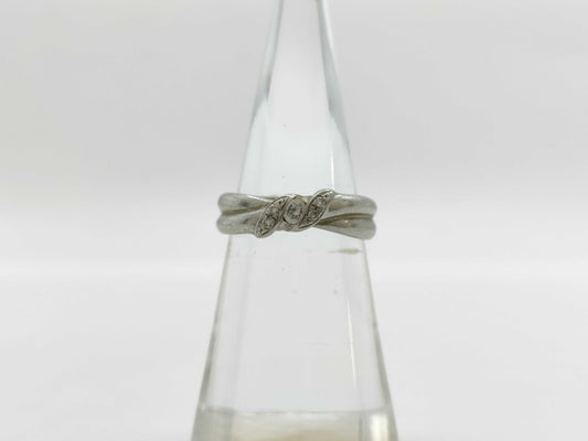 D0.10ct PT900 3.1g Ring 