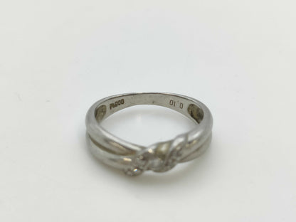 D0.10ct PT900 3.1g Ring 