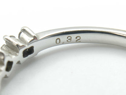 D0.32ct K18WG 3.7g Ring 