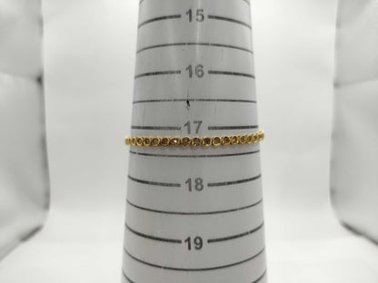 D1.01ct K18 7.4g Bracelet Bangle 