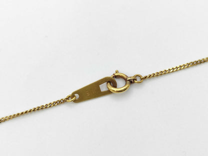 Ruby Diamond K18 2.4g Necklace 