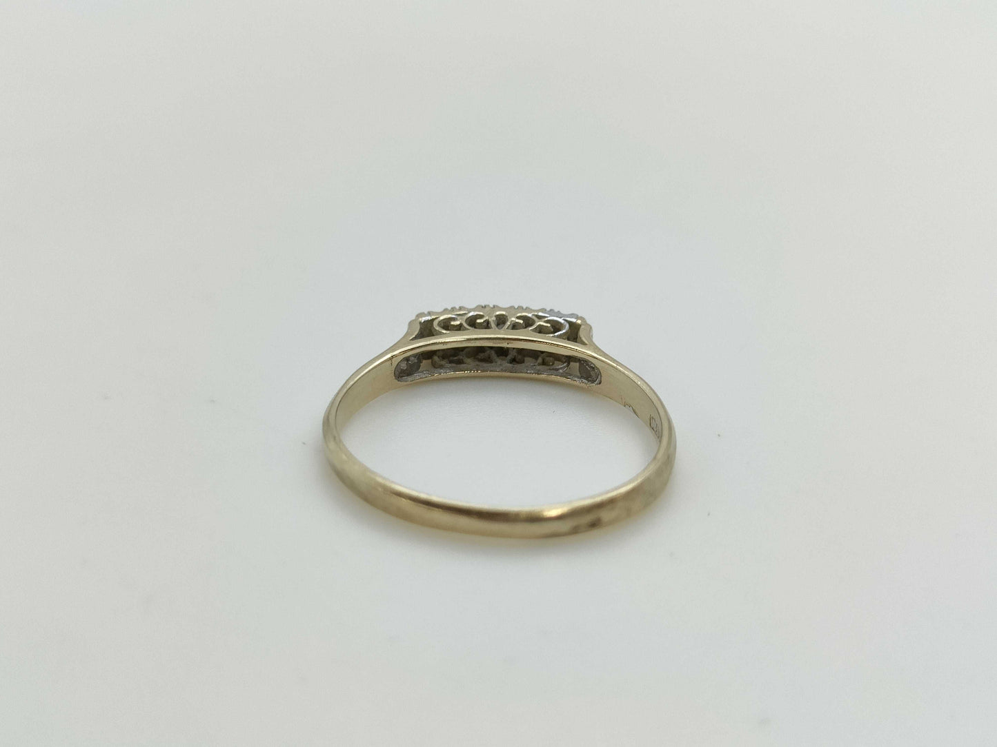 Diamond K14WG 1.7g Ring 