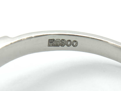 Pearl Diameter Approx. 9.0mm Pt900 5.9g Ring 