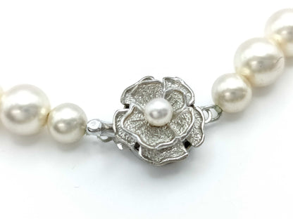 Faux Pearl SV 45.4g Necklace 