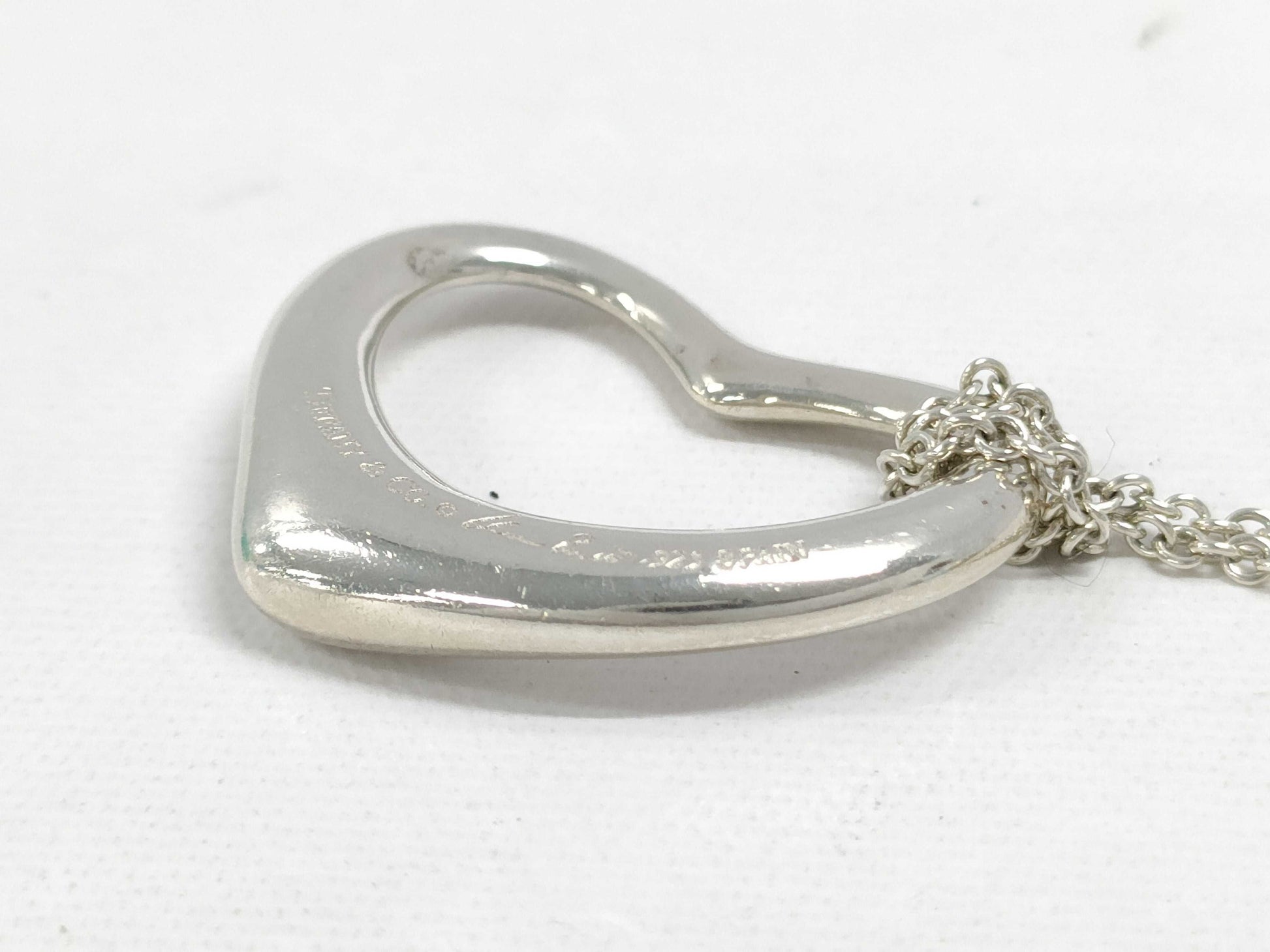 Tiffany & Co. Tiffany Brand Jewelry Open Heart Necklace Necklace