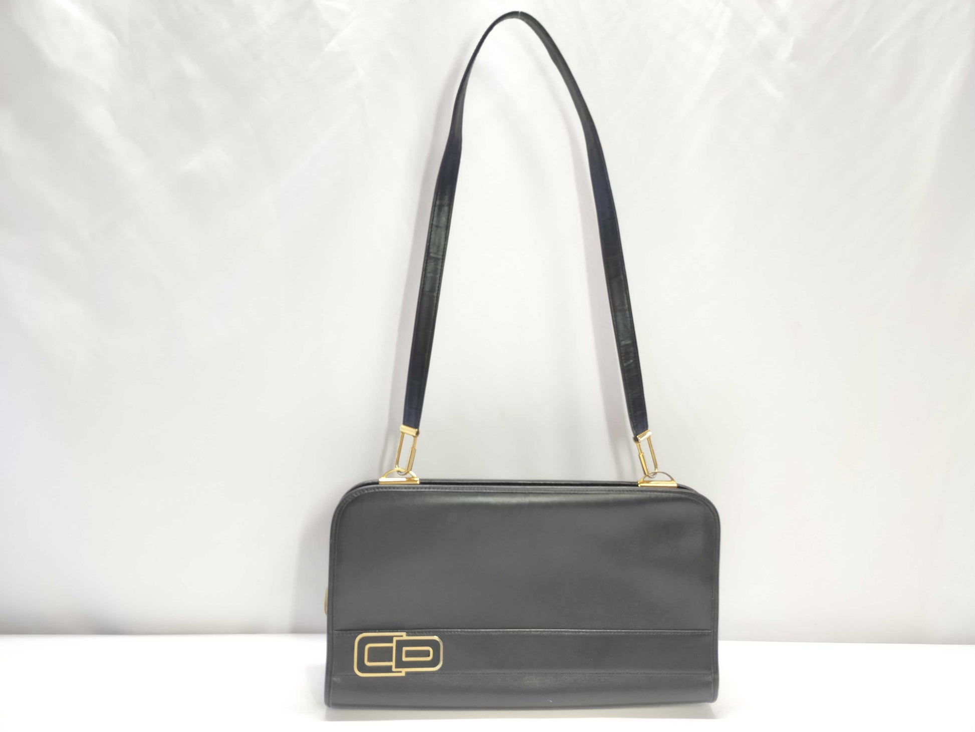 Dior Christian Dior CD Logo Leather Shoulder Bag Shoulder Bag