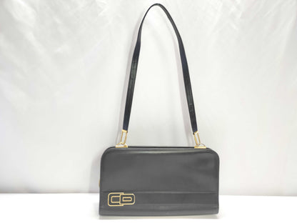 Dior Christian Dior CD Logo Leather Shoulder Bag Shoulder Bag