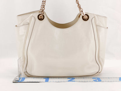 Salvatore Ferragamo Gancini Ferragamo Hand Leather Tote Bag