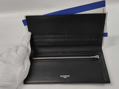 BALENCIAGA Unused Passport Long Wallet 2 Tickets Card Case, Pass Case, Business Card Holder