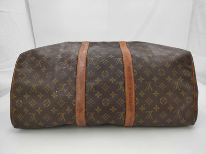 LOUIS VUITTON Monogram Keepall Boston Bag