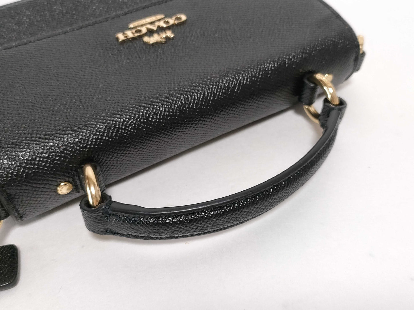 COACH COACH 2WAY Mini Shoulder Black Shoulder Bag