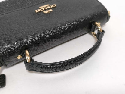 COACH COACH 2WAY Mini Shoulder Black Shoulder Bag
