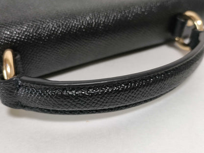 COACH COACH 2WAY Mini Shoulder Black Shoulder Bag