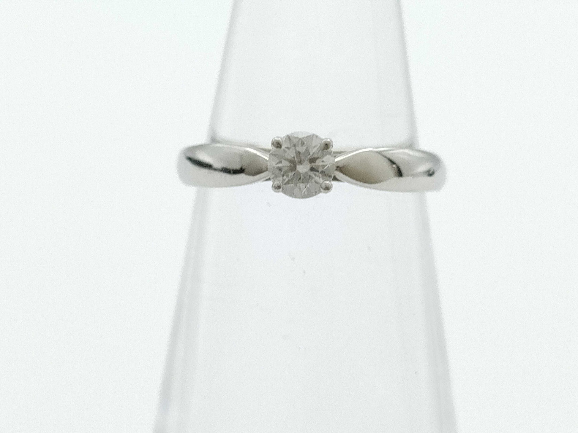 Tiffany&Co. Harmony D0.22ct Pt950 2.7g Ring 