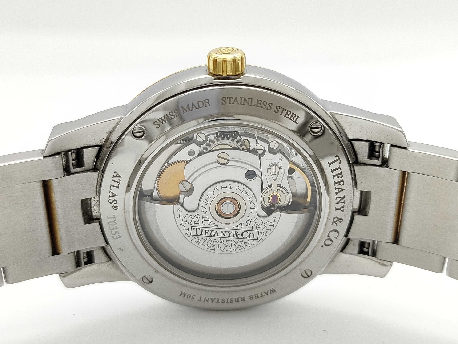 Tiffany & Co. Atlas Dome Z1800.68.15A21A00A T0353 Automatic Men's Watch