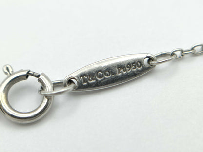 Tiffany&Co. By-the-Yard 6PD Pt950 1.7g Bracelet Bangle 