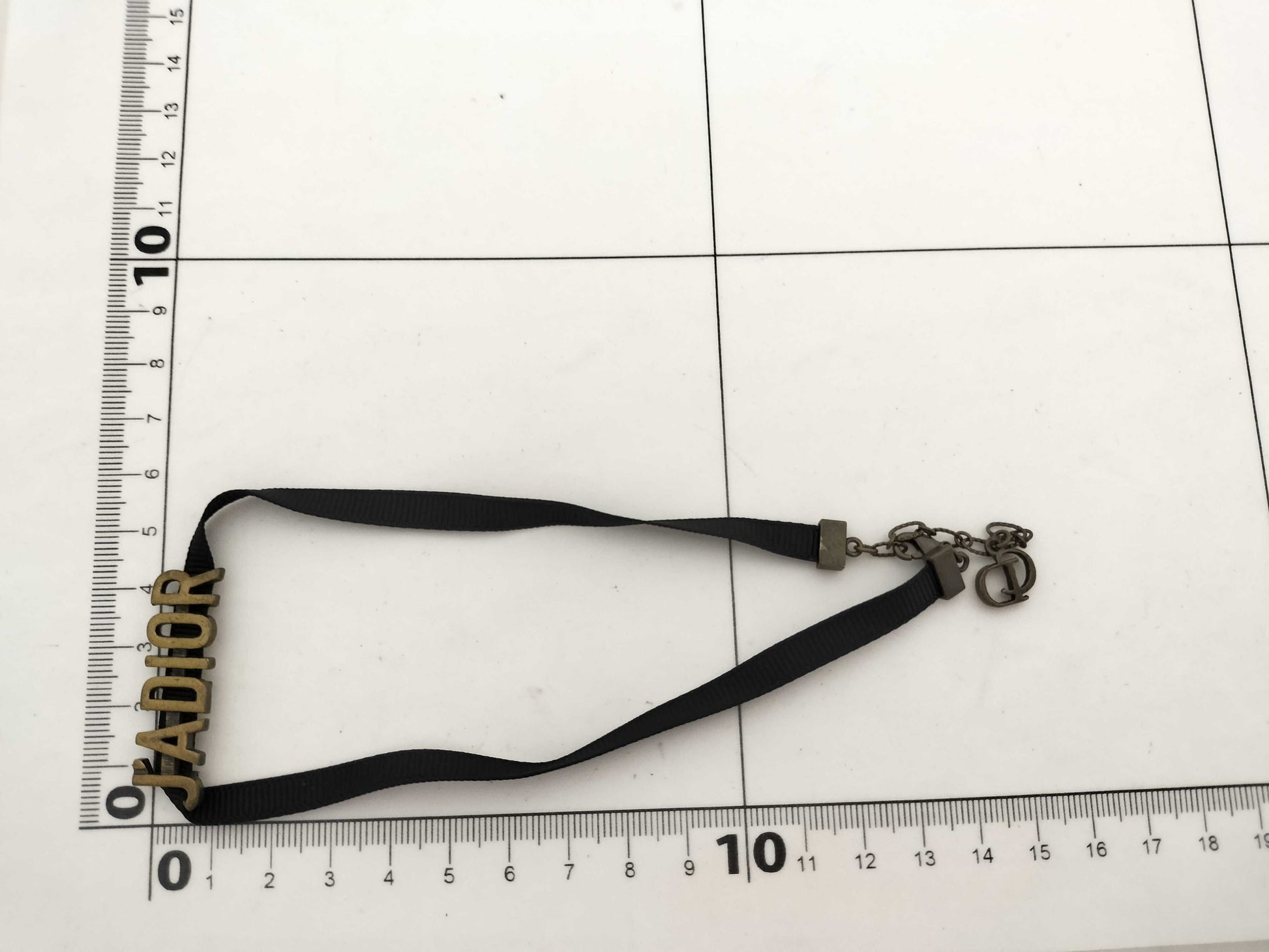 Dior Christian Dior Choker Necklace Logo Necklace