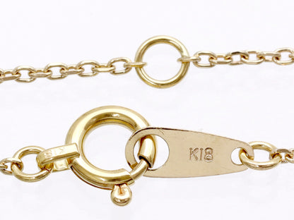 D0.10ct K18 2.7g Necklace 