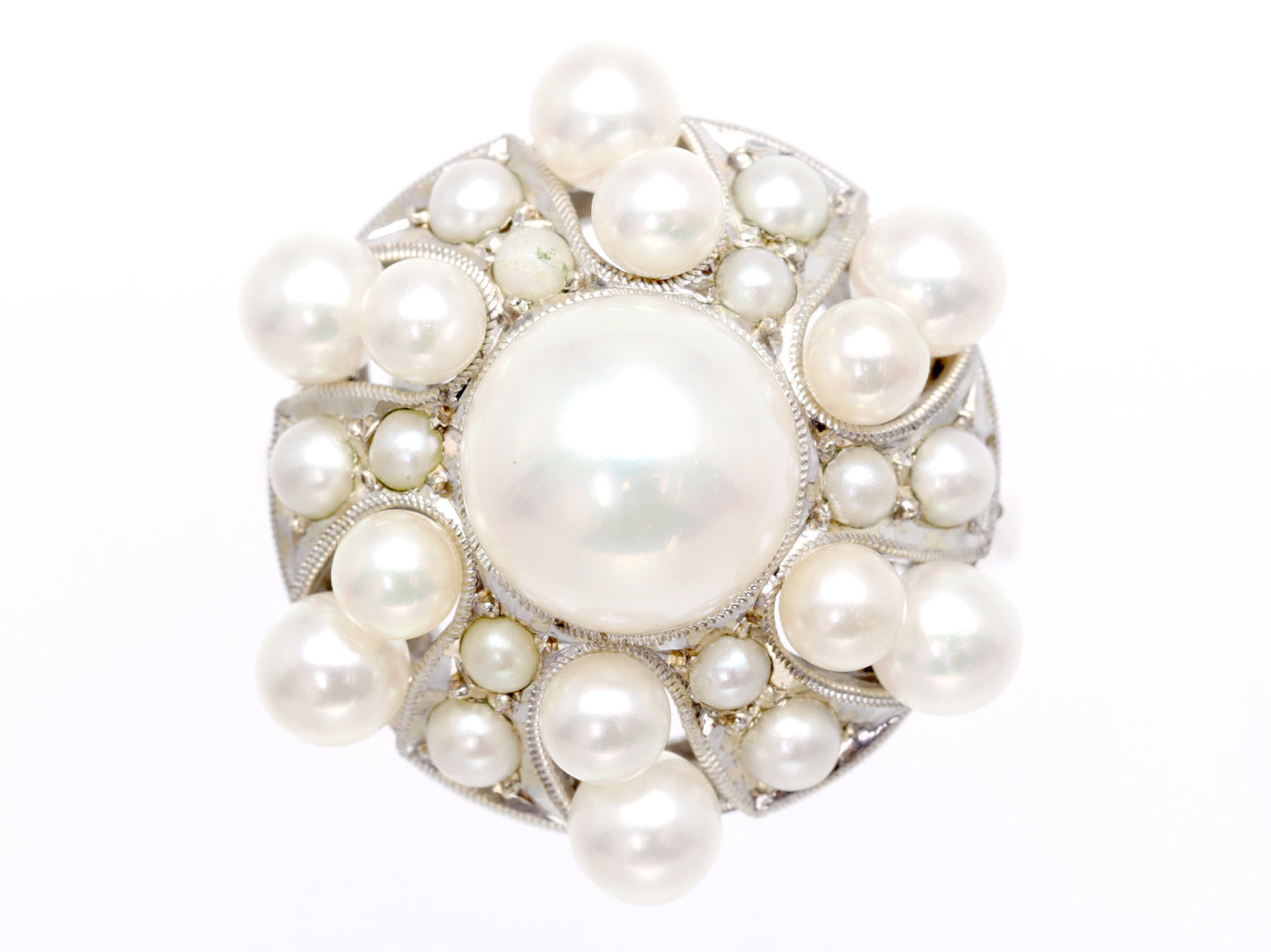Pearl Diameter Approx. 3.0-8.0mm K14 5.4g Ring 