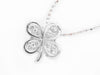 TASAKI D0.08ct K18WG 3.2g Necklace 