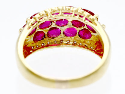 R2.24ct D0.08ct K18 5.3g Ring 