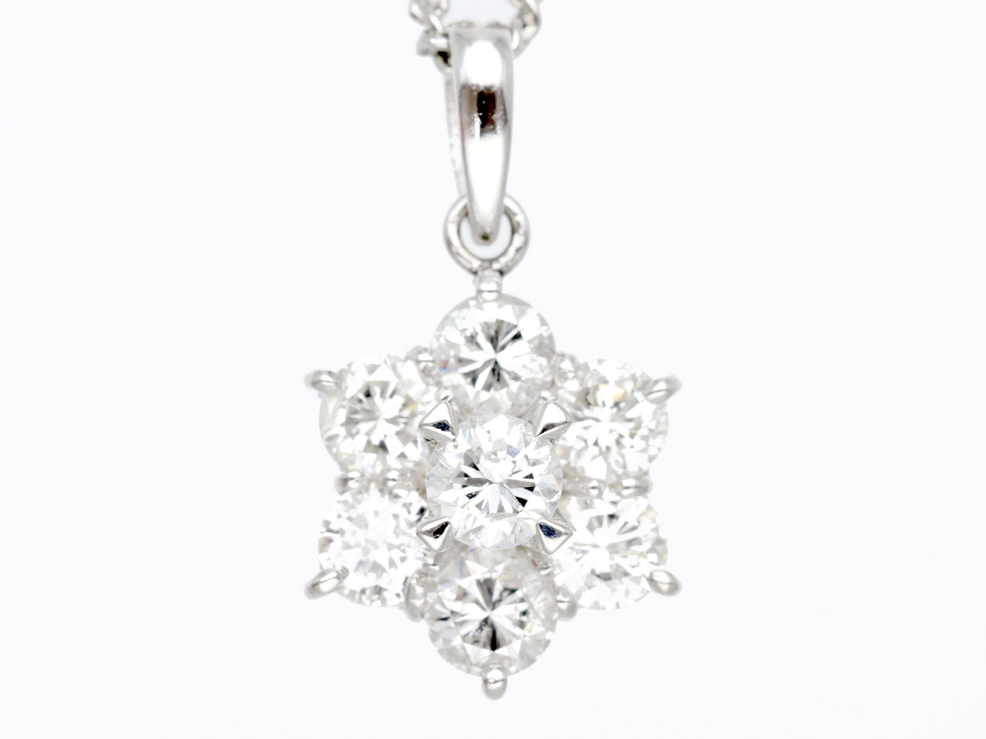 D1.031ct PT900/850 5.7g Necklace 