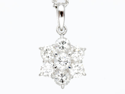 D1.031ct PT900/850 5.7g Necklace 