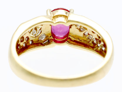 Ruby Diamond 750 5.0g Ring 