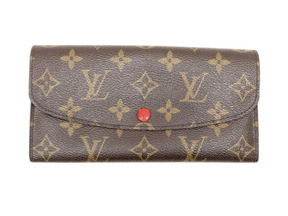 LOUIS VUITTON Monogram Portefeuille Emily M60136 Wallet