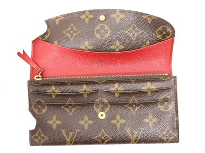 LOUIS VUITTON Monogram Portefeuille Emily M60136 Wallet