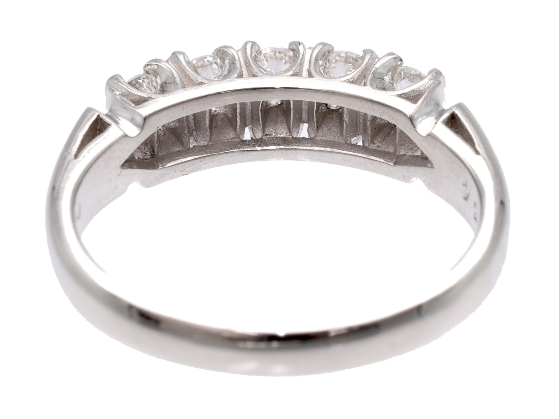D0.54ct Pt900 6.7g Ring 