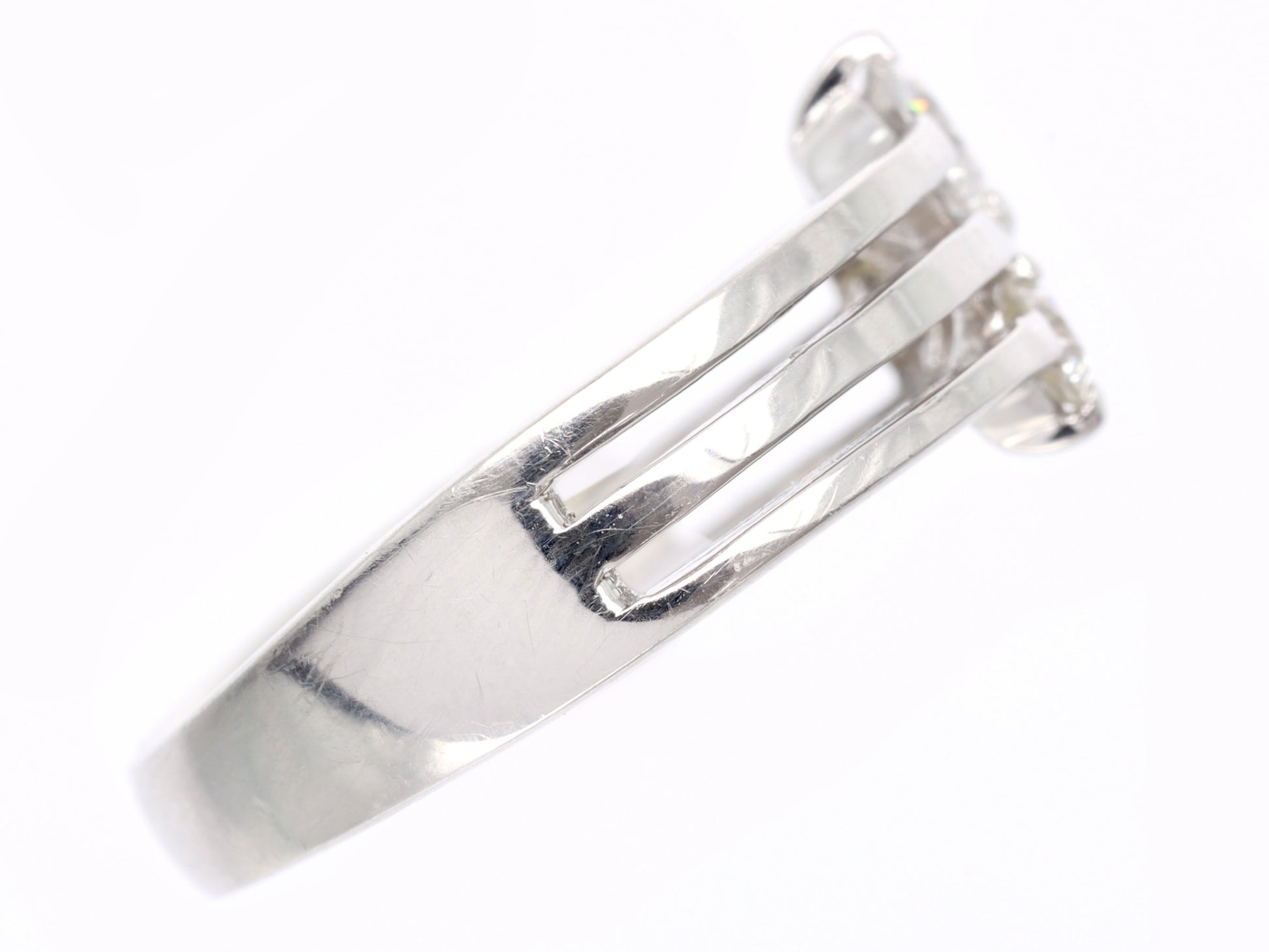 TRILOGY D0.53ct Pt900 6.9g Ring 