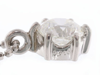 D0.710ct Pt900/850 3.0g Necklace 