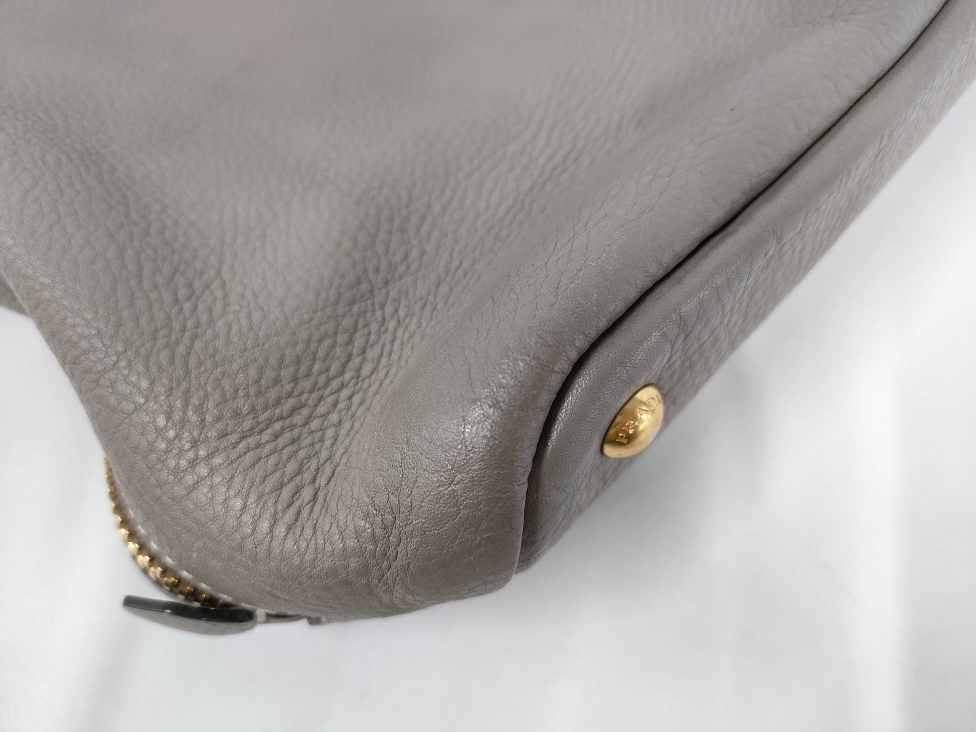 PRADA Prada Leather Hand Tote Bag