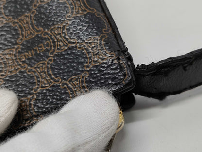 CELINE Macadam Pouch Shoulder Bag