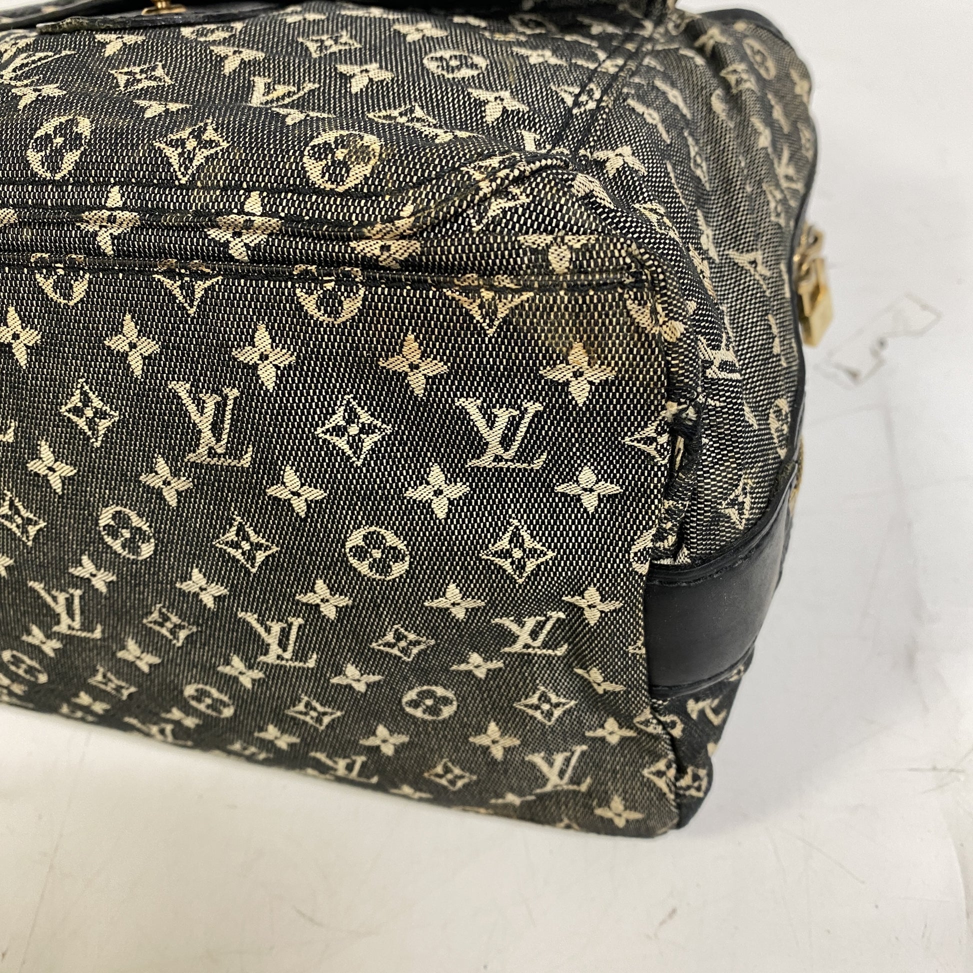 LOUIS VUITTON Louis Vuitton Monogram Mini Sackmarie Kate M92508 TH0046 Grey Purse Handbag