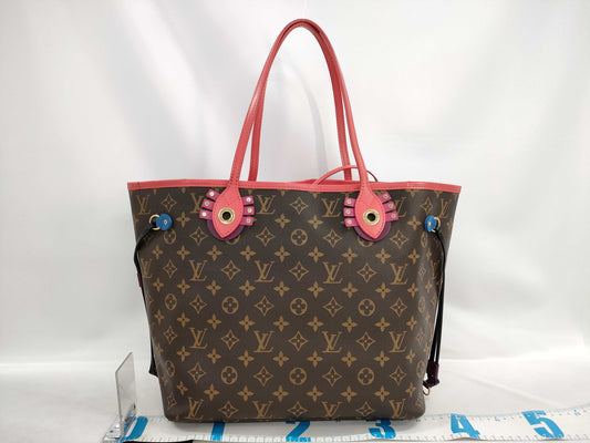 LOUIS VUITTON Monogram Totem Neverfull MM M41663 Tote Bag