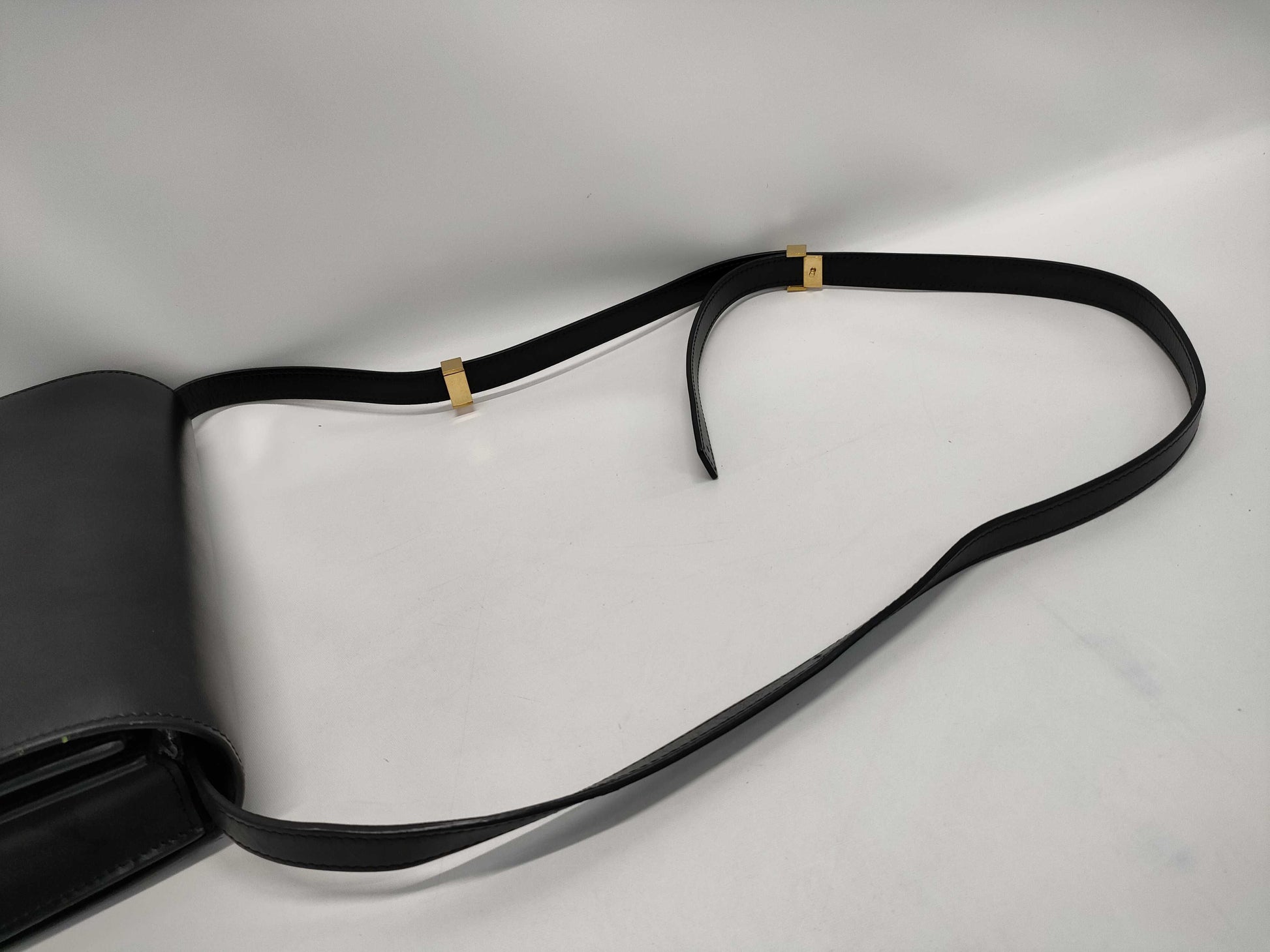 CELINE Leather Shoulder Bag