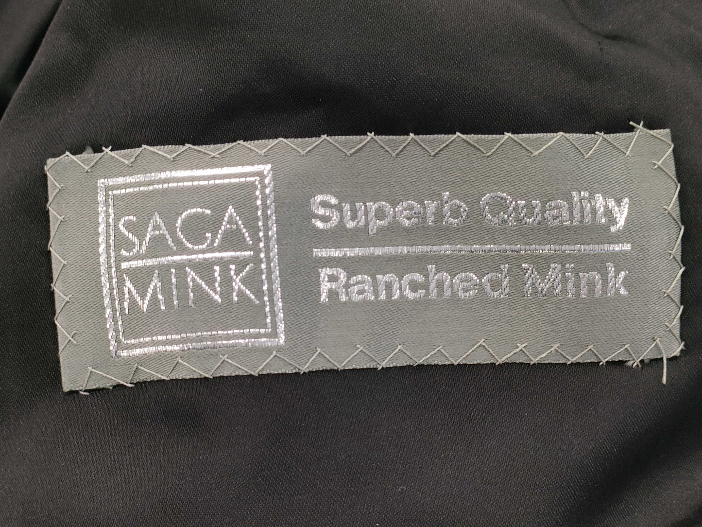 SAGA MINK Half Coat Size F Coat