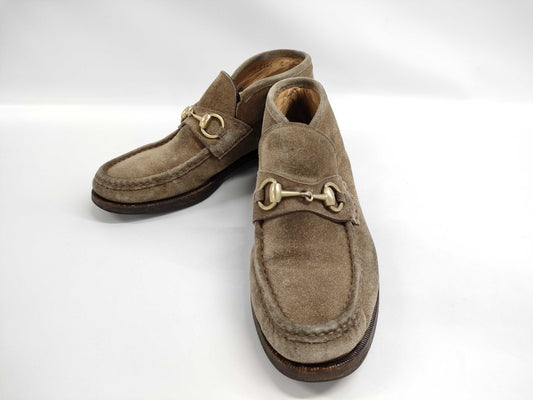 GUCCI GUCCI Horsebit Wallabee Boots Suede Other Shoes