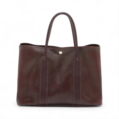 HERMES Garden Party 36 PM Amazonia x Buffle Tote Bag