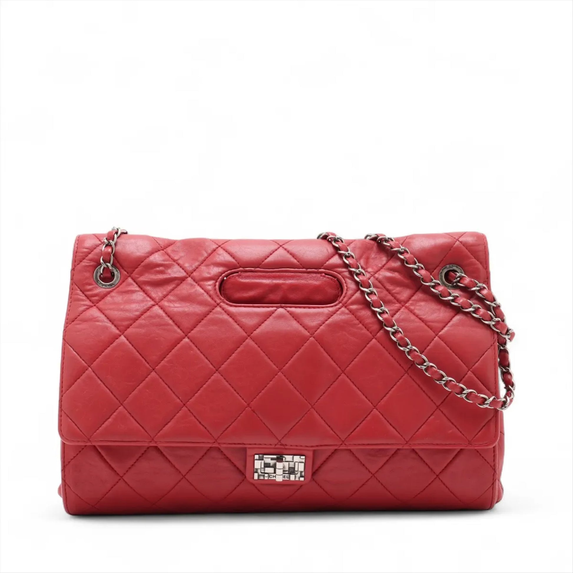 CHANEL 2.55 Leather 2-Way Shoulder Bag, No. 15