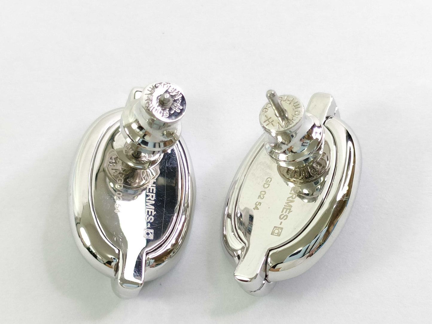 HERMES HERMES Hermes Mini Maillon Earrings