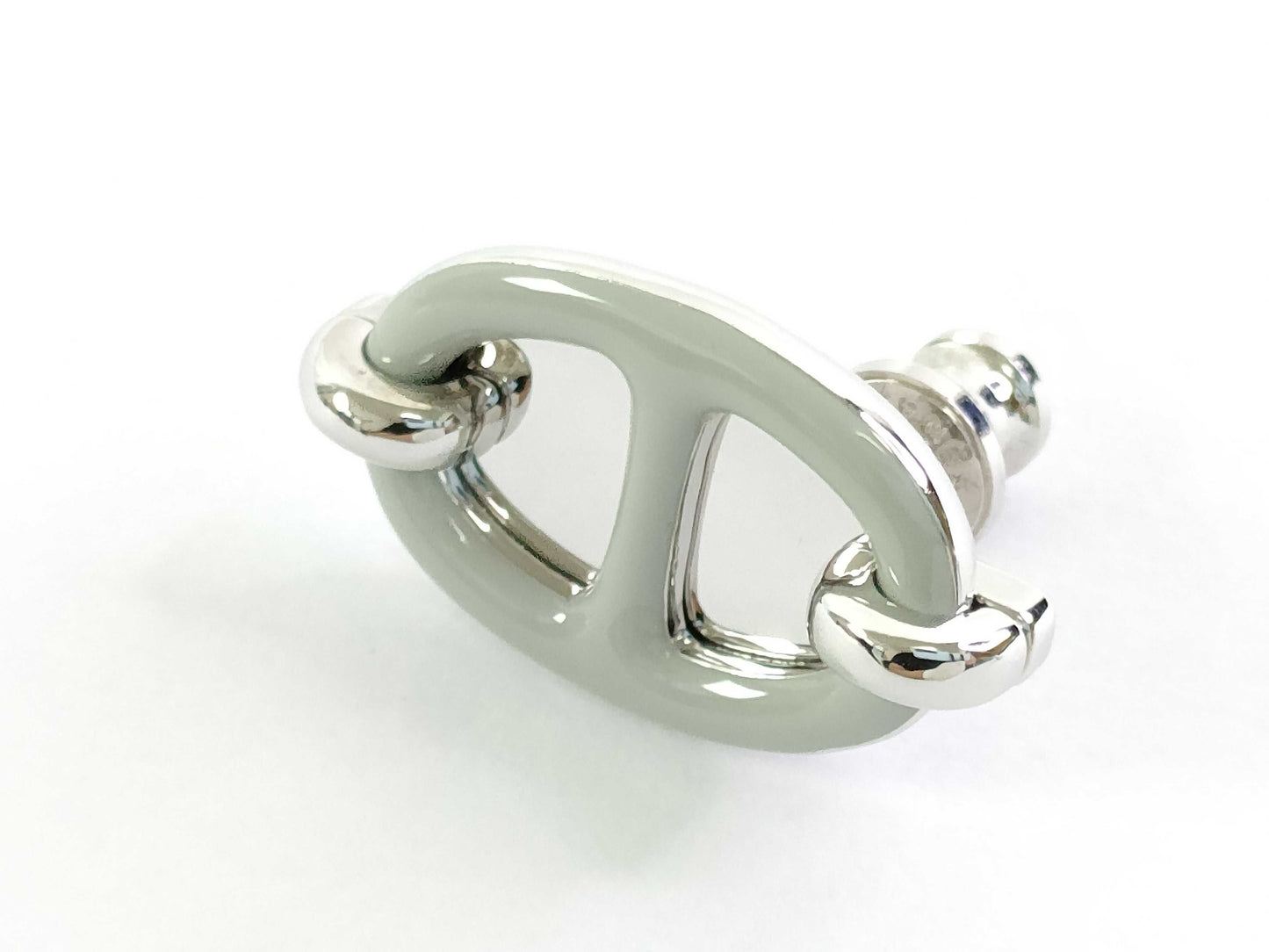 HERMES HERMES Hermes Mini Maillon Earrings