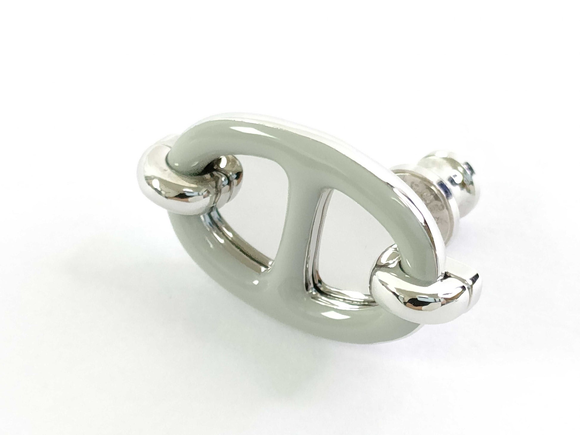 HERMES HERMES Hermes Mini Maillon Earrings